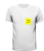 foto 3 Don't touch T-shirt niet aankomen geel memo briefje
