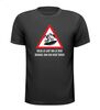 krijg je last van je rug schakel dan een keer terug MTB grappig T-shirt