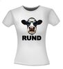 foto 2 Rund T-shirt koe grappig gek maf scheldwoord