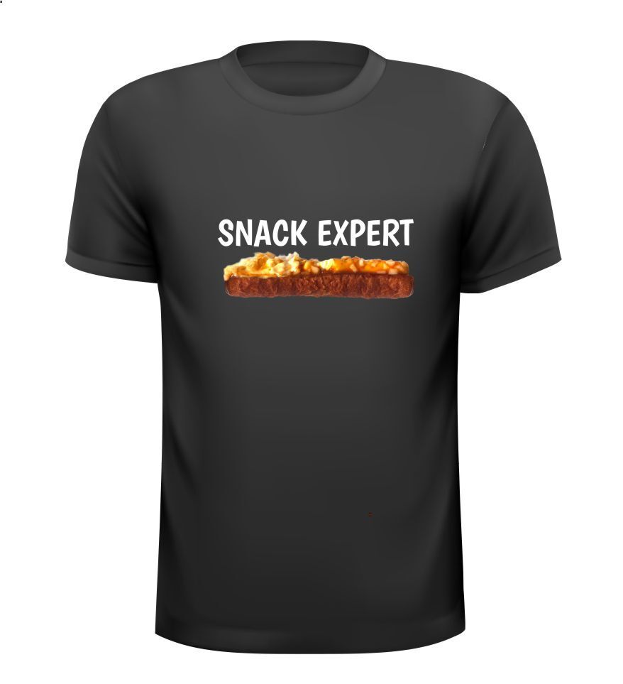snack expert frikandel speciaal t-shirt humor grappig fastfood cadeau