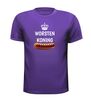 foto 2 Worsten koning grappig T-shirt eten worst