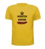 foto 8 Worsten koning grappig T-shirt eten worst