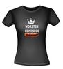 Worsten koningin grappig t-shirt