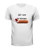 foto 13 all i want for christmas kroket grappig en gek kerst T-shirt