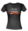 foto 2 all i want for christmas kroket grappig en gek kerst T-shirt