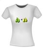 foto 14 appels met peren vergelijken T-shirt spreekwoord