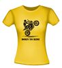 foto 16 Born to ride crossmotor motorfiets T-shirt