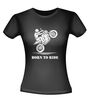 foto 2 Born to ride crossmotor motorfiets T-shirt