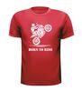 foto 7 Born to ride crossmotor motorfiets T-shirt