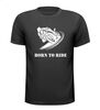 born to ride racemonster motorfiets racen T-shirt snelheid monster