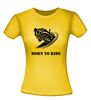 foto 16 born to ride racemonster motorfiets racen T-shirt snelheid monster