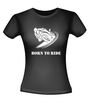 foto 2 born to ride racemonster motorfiets racen T-shirt snelheid monster
