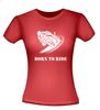 foto 8 born to ride racemonster motorfiets racen T-shirt snelheid monster