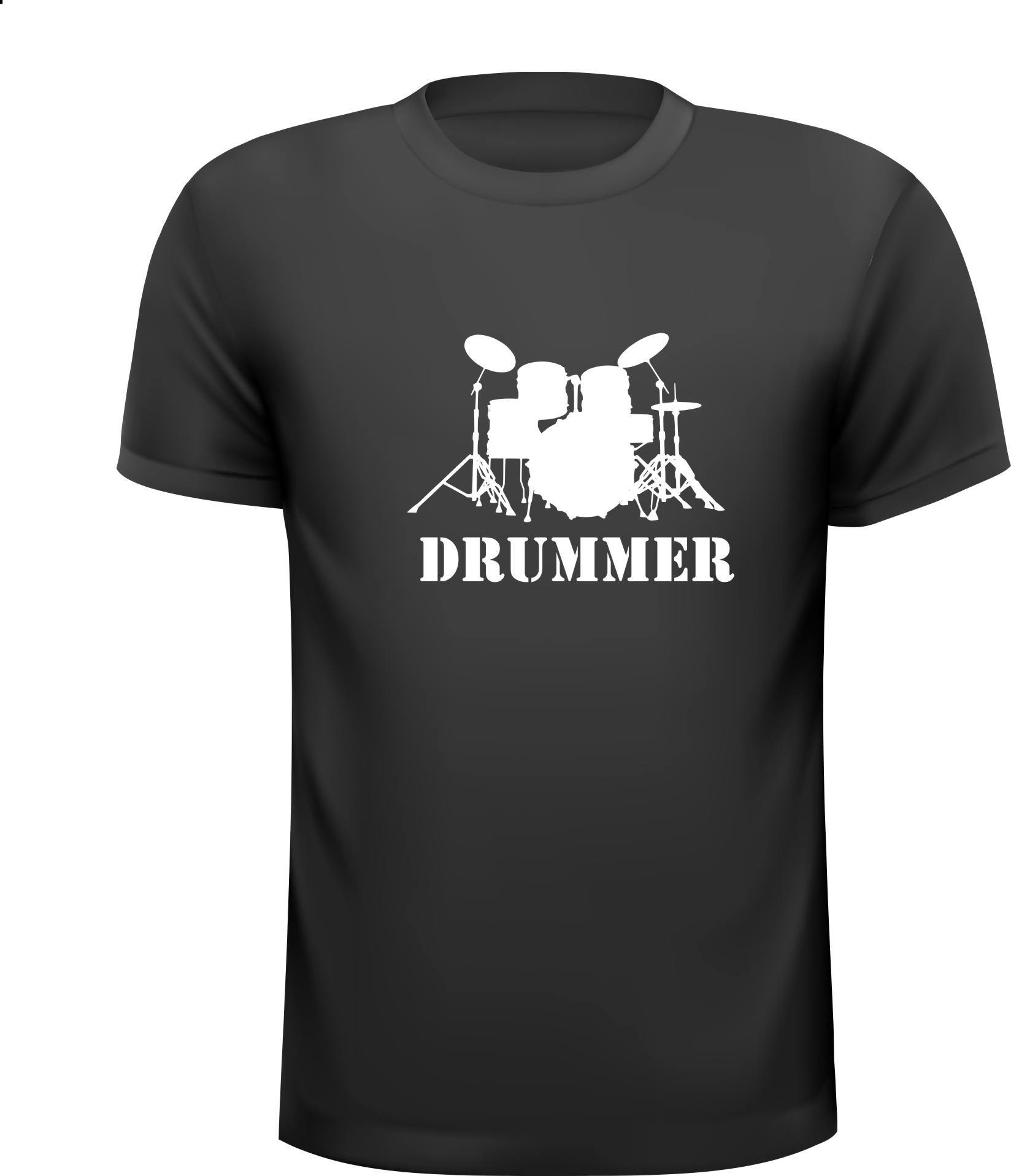 Drummer T-shirt muziek