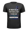 ik ben geen tovenaar ik ben brandweerman brandweer cadeau t-shirt
