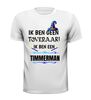 foto 7 ik ben geen tovenaar ik ben een timmerman T-shirt grappig leuk verjaardagskado