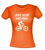 foto 10 just keep moving mtb fiets T-shirt mountainbike