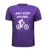 foto 3 just keep moving mtb fiets T-shirt mountainbike