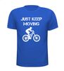 foto 5 just keep moving mtb fiets T-shirt mountainbike