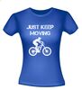 foto 6 just keep moving mtb fiets T-shirt mountainbike