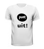 foto 13 leuk en grappig shirt met de tekst punt uit!