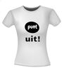 foto 14 leuk en grappig shirt met de tekst punt uit!