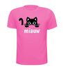 foto 11 Miauw kat poes poezen grappig denkende kat T-shirt grappig