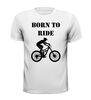 foto 13 MTB mountainbike born to ride grappig leuk T-shirt