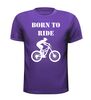foto 3 MTB mountainbike born to ride grappig leuk T-shirt