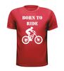 foto 7 MTB mountainbike born to ride grappig leuk T-shirt