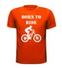 foto 9 MTB mountainbike born to ride grappig leuk T-shirt