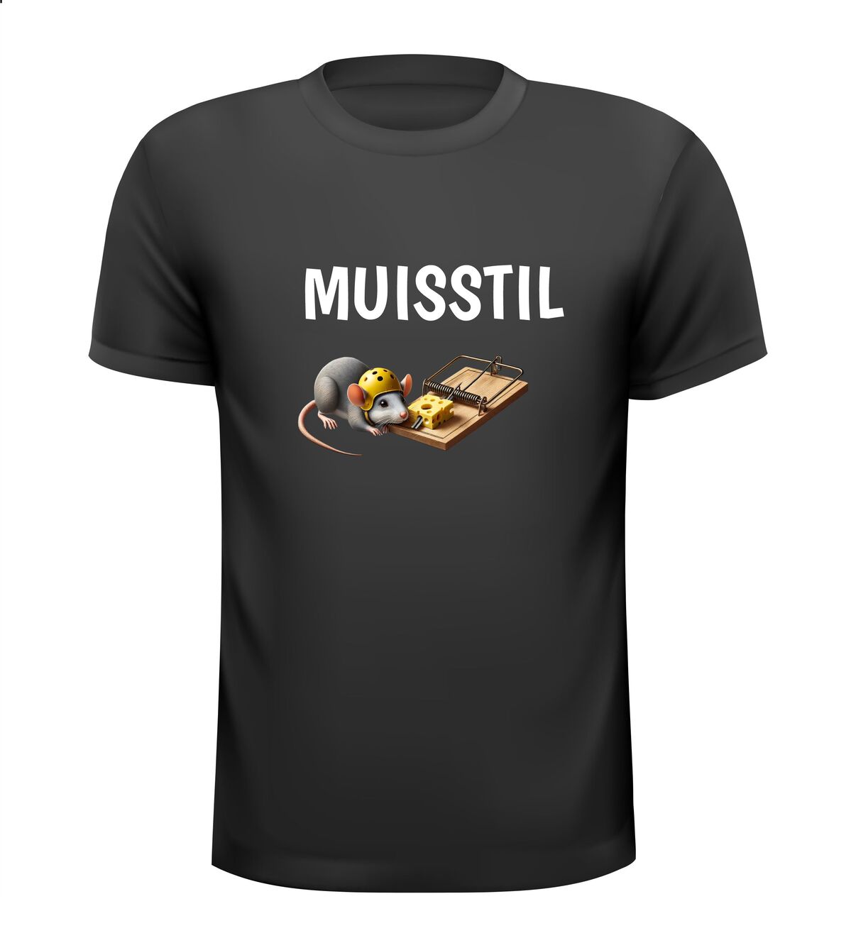 muisstil grappig gek T-shirt muizen muis zachtjes