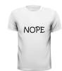 foto 3 Nope T-shirt nee nooit tekst T-shirt