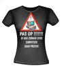 foto 2 Pas op ik kan zomaar over computers gaan praten ICT T-shirt grappig computers nerd