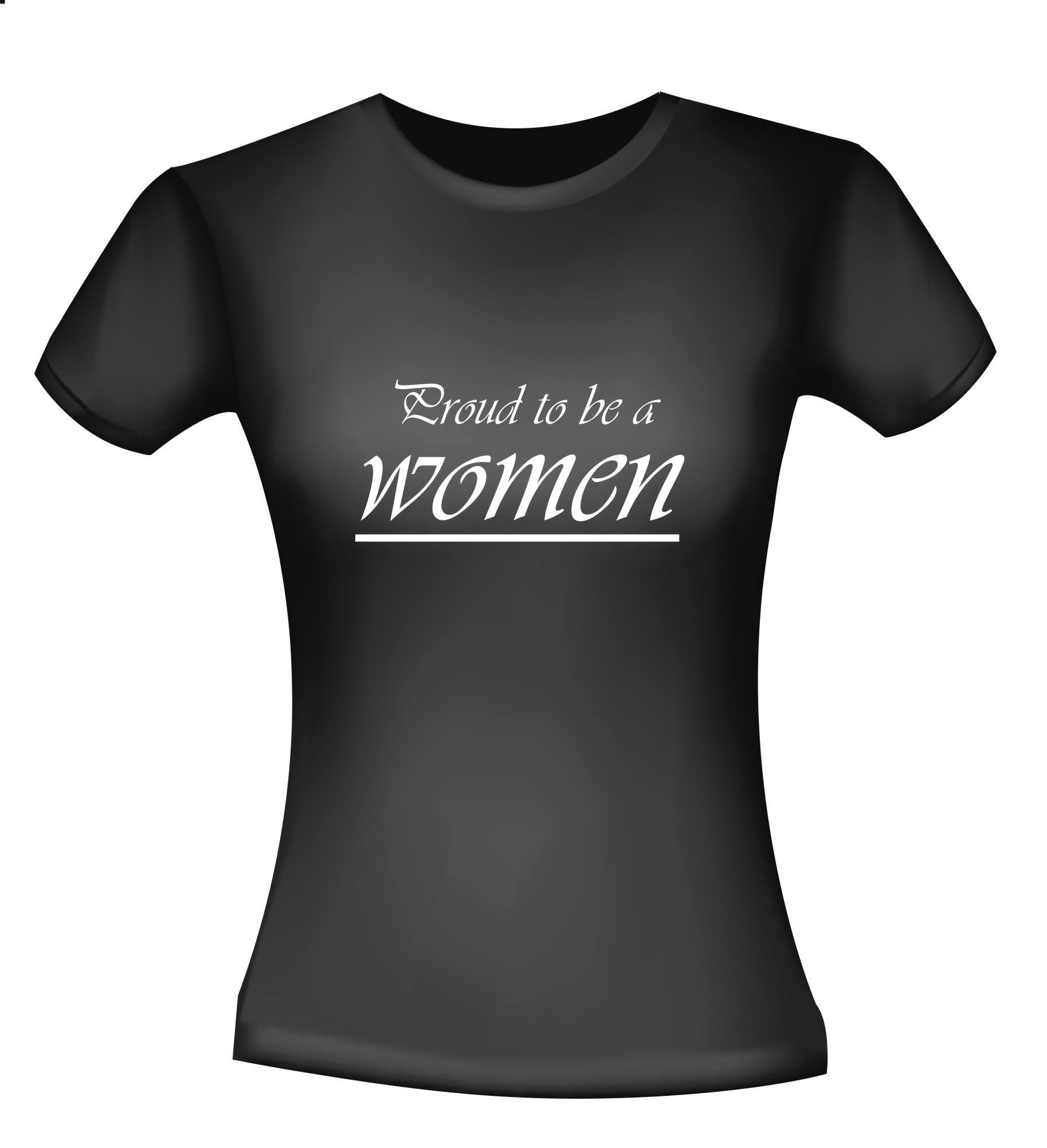 Proud to be women trots dat je een vrouw bent T-shirt