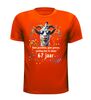 foto 9 Shirt met leeftijd en full colour print voor een verjaardag van 67 jaar
