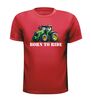 foto 7 Tractor T-shirt kado grappig leuk born to ride