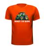 foto 9 Tractor T-shirt kado grappig leuk born to ride