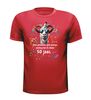 foto 7 Vijftig jaar feestelijke en vrolijk verjaardag shirt 