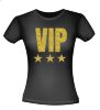foto 2 VIP T-shirt met gouden letters glitter stijlvol glamour