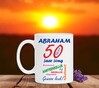 foto 3 Vrolijke cadeau mok 50 jaar abraham 