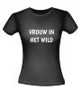 foto 1 Vrouw in het wild T-shirt dames