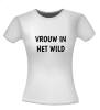 foto 2 Vrouw in het wild T-shirt dames