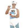 foto 2 Baby verkleedkleding set blauw jongen volwassenen
