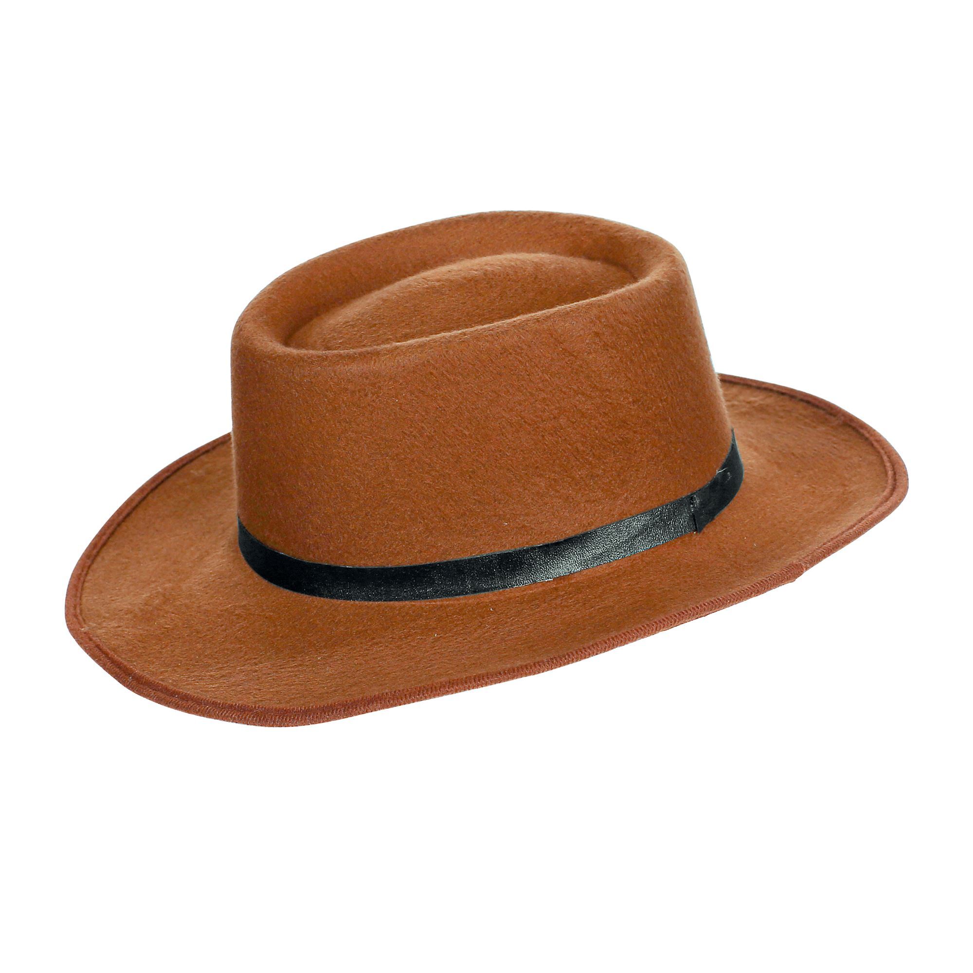 Bruine cowboy hoed gaucho brazilaans