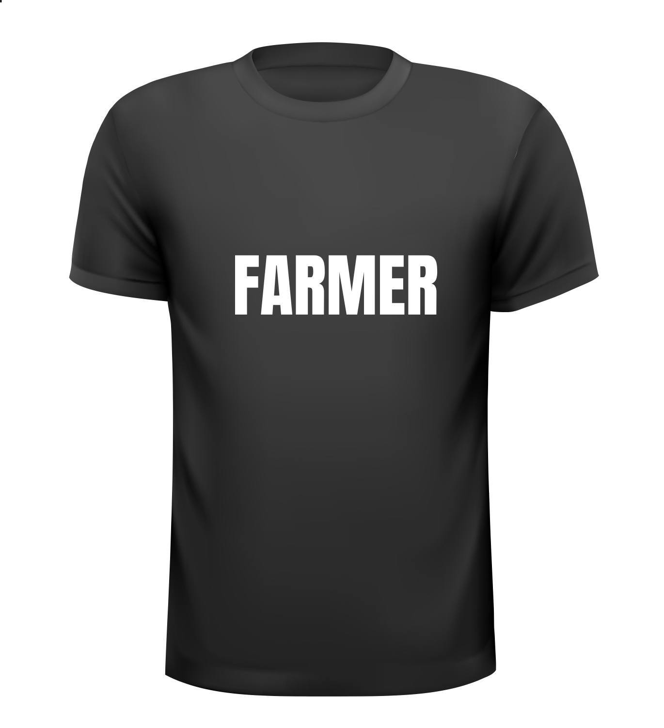 Farmer T-shirt boeren t-shirt boer boerinnen