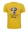 foto 15 Full colour verjaardag shirt voor een jarige van de leeftijd 83 jaar feest