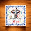 foto 2 Fun tegel verjaardag voor de leeftijd 27 jaar 