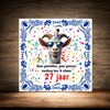 foto 4 Fun tegel verjaardag voor de leeftijd 27 jaar 