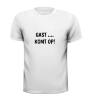 foto 3 Gast kom op! Tekst T-shirt lollig grappig humor